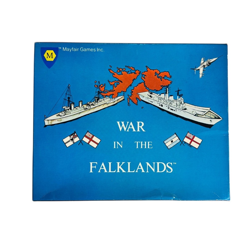 Mayfair Games‎ War in the Falklands 1914 Wargame Board Game Complete Unpunched